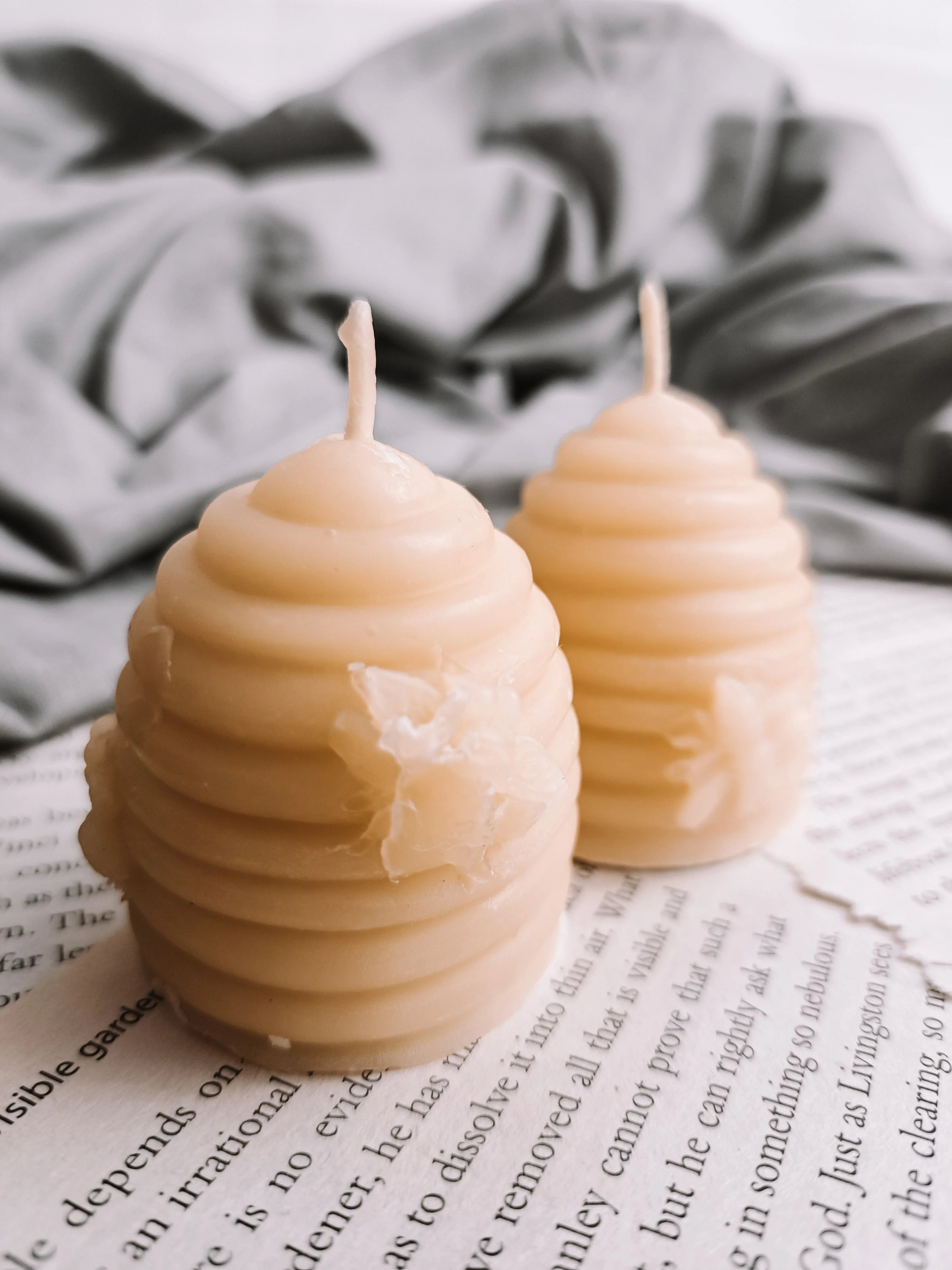 Wholesale Pure Beeswax  candle , Beehive shape votive, natural candles - Image 7